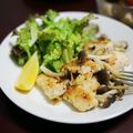 creo's cooksnap of when they made 【塩レモン】鶏胸とキノコの塩レモン焼き.