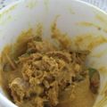 youich's cooksnap of when they made ネギ一杯のスパイシーおから.