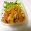 そらてんママ's cooksnap of when they made 生姜焼ききんぴら.