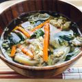 さわさわ★'s cooksnap of when they made 餃子の残り具で〜！簡単あっさりスープ♡.