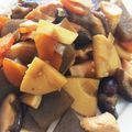 min1120's cooksnap of when they made 里芋コンニャク人参しいたけたけのこの煮物.