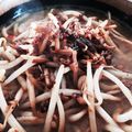 kawaramono's cooksnap of when they made 簡単時短deであと一品！肉味噌もやし.