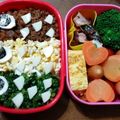らんきみ's cooksnap of when they made 3色そぼろ丼deこいのぼりのお弁当.
