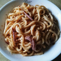 igasan36's cooksnap of when they made イカの塩辛と卵のバター醤油焼きうどん♪.