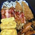 momoka01's cooksnap of when they made お弁当に◎エリンギとチーズのベーコン巻き.