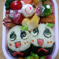 たゆりま's cooksnap of when they made 幼稚園のお弁当☆ふなっしーおにぎり☆.