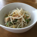 akouya's cooksnap of when they made もやしと鶏皮のポン酢和え.