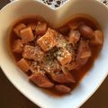 ちゃろみん's cooksnap of when they made 野菜ジュースで★洋風高野豆腐煮★.