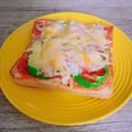 のんべぇヒロ's cooksnap of when they made 簡単ピザトースト.