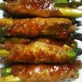 ayumamu's cooksnap of when they made 豚のアスパラ芯巻き.