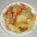 KENERISA's cooksnap of when they made 白菜とウインナーのコンソメ炒め.