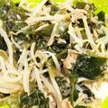 ♡なつみかん♡'s cooksnap of when they made 《簡単♪小鉢》もやしとわかめツナマヨ和え.