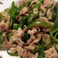 たれぞう。's cooksnap of when they made 豚肉ピーマン炒め.