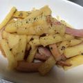 haruhinato's cooksnap of when they made 竹の子とベーコンバター炒め★彡.