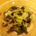 がくママ's cooksnap of when they made 豚コマとキャベツのオイスター炒め.