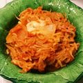 しろいひつじこ's cooksnap of when they made 切干大根のトマト煮込み！ナポリタン？.
