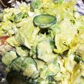 Ichisumi's cooksnap of when they made 美味しい！アボカドとキャベツのサラダ！.