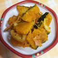 mogpoo's cooksnap of when they made 南瓜とベーコンのガリバタ炒め♪カレー風味.