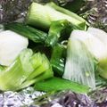 にゃんこ♪（≧∀≦'s cooksnap of when they made 葉玉ねぎのグリル.