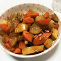 kayskei's cooksnap of when they made 簡単　ヘルシー！　☆　根菜煮物　☆.