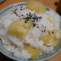 cafe-cafe's cooksnap of when they made 簡単ほっくほく♪さつまいもご飯.