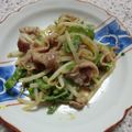 まっちゃんチャン　's cooksnap of when they made もやしと豚肉の甘味噌炒め.