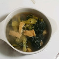 ぶーこちゃん♥'s cooksnap of when they made 小松菜と油揚げの煮物.