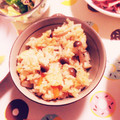 こやせり's cooksnap of when they made 簡単!!我が家のきのこの炊き込みご飯。.