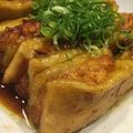 杏のキッチン's cooksnap of when they made 肉サンドでメイン昇格★高野豆腐の揚げ煮♪.