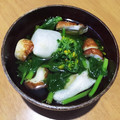 まきろーぬ's cooksnap of when they made 菜の花とちくわの澄まし汁。.