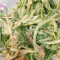 さきちママなり☆'s cooksnap of when they made 柚子香るササミと水菜の簡単おかずサラダ.