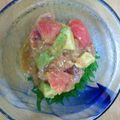 ほもさぴくろまによん's cooksnap of when they made アボガドマグロ＆トマトのユッケ～♪.