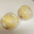 ゆ〜ぴゆ〜ぴ's cooksnap of when they made ✿カルボナーラ風おにぎり✿.
