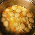 千世ちゃん's cooksnap of when they made 簡単！豚ひきの肉団子で野菜あんかけスープ.