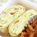 かごちゃー's cooksnap of when they made 卵一つで☆桜海老と胡麻の卵焼き.