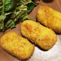 たか家's cooksnap of when they made 洋食屋さんの蟹クリームコロッケ.