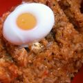 kk0627's cooksnap of when they made クリチとトマトのリゾット☆一人ランチに♩.