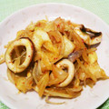 monchi”'s cooksnap of when they made ご飯がすすむ！イカと野菜のキムチ炒め.
