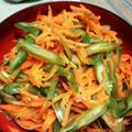 るんちゃそ's cooksnap of when they made 簡単☆人参といんげんのナムル☆.