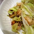 ぶた猫日和's cooksnap of when they made 鶏肉と春キャベツのピリ辛味噌炒め♬.
