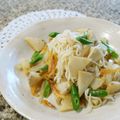 るるおか's cooksnap of when they made ❀釜揚げ桜エビとタケノコの春パスタ❀.