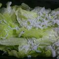 ジン22's cooksnap of when they made レタスとしらすのサラダ♡.