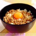 なゆほ's cooksnap of when they made 卵＆納豆ご飯.