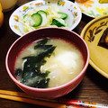 ＲＫまま's cooksnap of when they made ＊大根とわかめと卵の味噌汁＊.