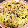 nursemam's cooksnap of when they made ☆　かまぼことキャベツの塩昆布和え　☆.