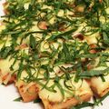 ゆずマメ's cooksnap of when they made 厚揚げ豆腐のチーズ大葉焼き.