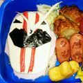 チチポ's cooksnap of when they made キャラ弁 仮面ライダーマッハ ★改良版★.