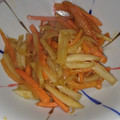 フェイジョン's cooksnap of when they made 節約料理☆大根の皮の金平.