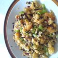 羊のめーこ's cooksnap of when they made 簡単☆小松菜しらす梅炒飯☆つわり中にも◎.
