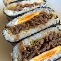 ゆいゆいぼー's cooksnap of when they made コストコ ブルコギの おにぎらず.